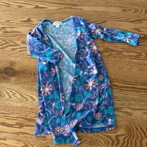 LulaRoe Duster! Girls, Size 2! Like new.